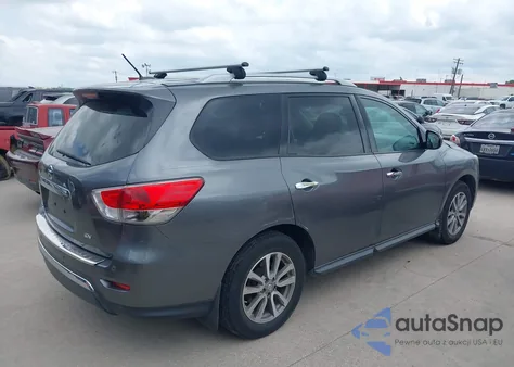 2015 Nissan Pathfinder Sv z USA, uszkodzony, nr VIN 5N1AR2MN7FC607589